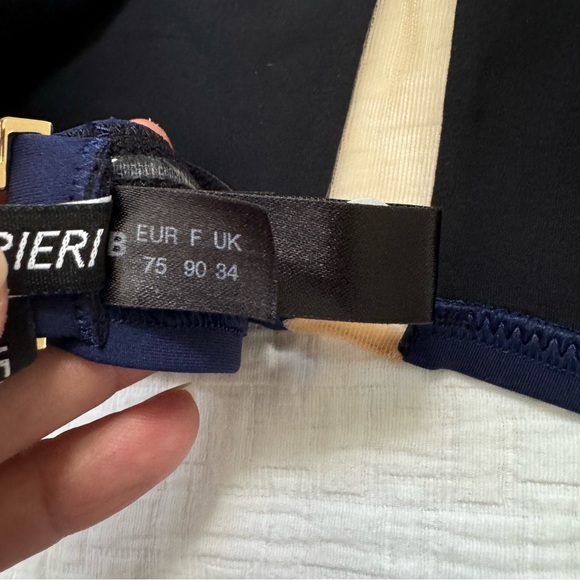 I.D. SARRIERI bikini navy mesh - Picture 14 of 16